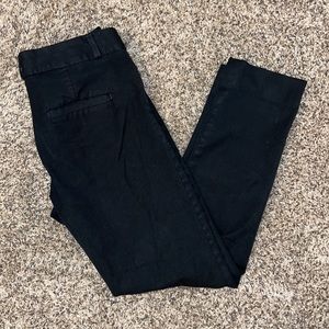 Banana Republic Sloan Fit Ankle Pants. Black. Size 2.